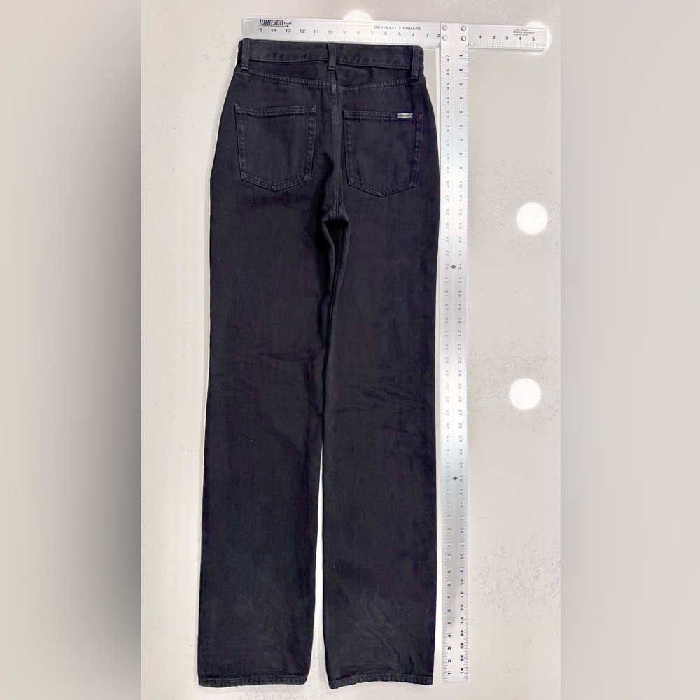 Saint Laurent Black straight jeans - Picture 11 of 16